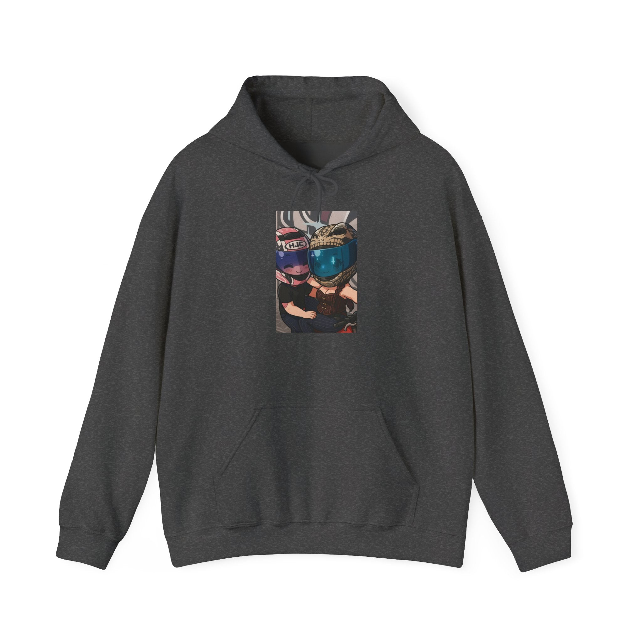 Cat in Goggles Graphic Hoodie