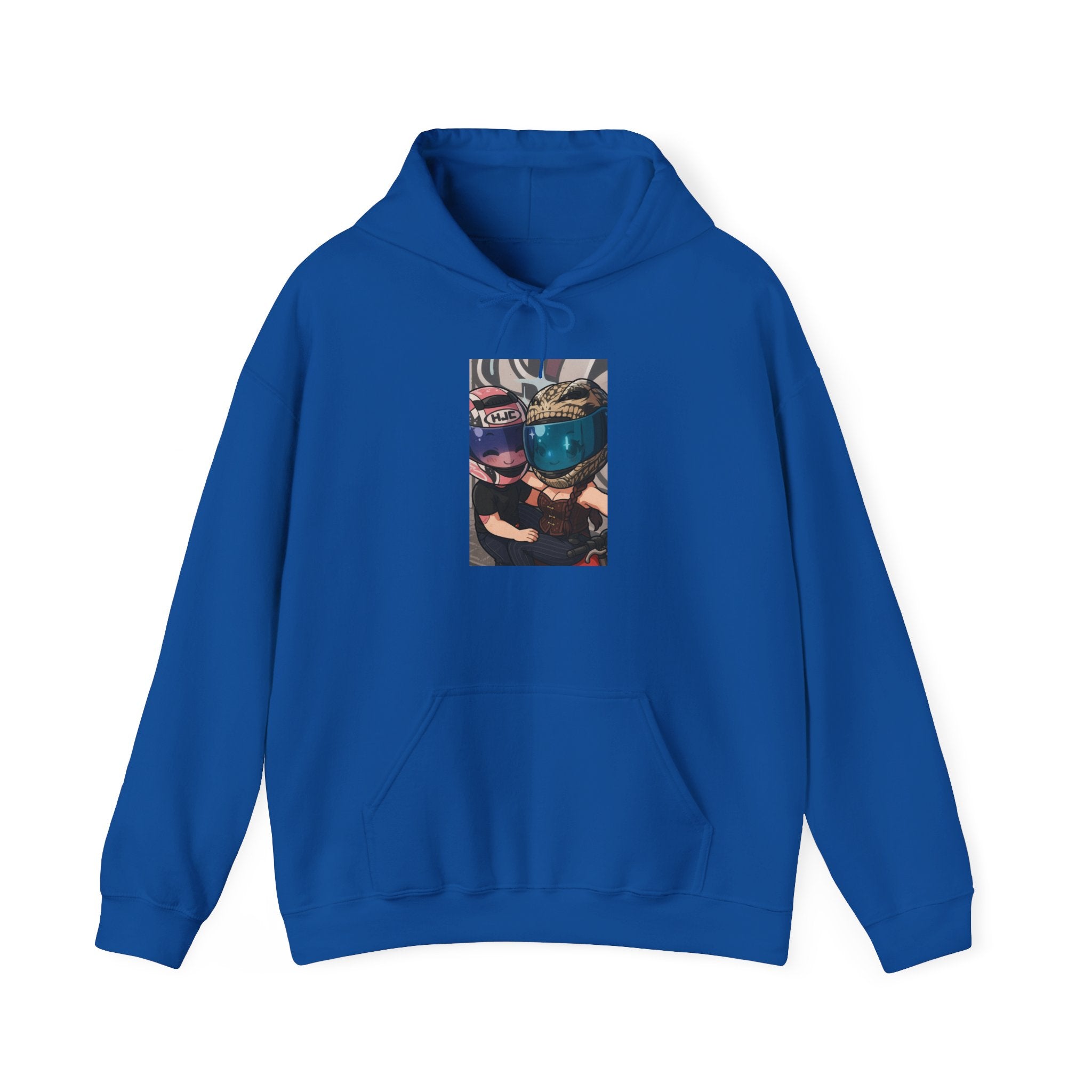 Cat in Goggles Graphic Hoodie